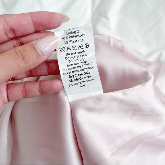 House of CB Myrna dress in blush - Picture 6 of 6